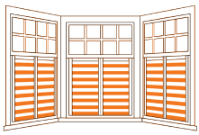 Bay Window Shutters