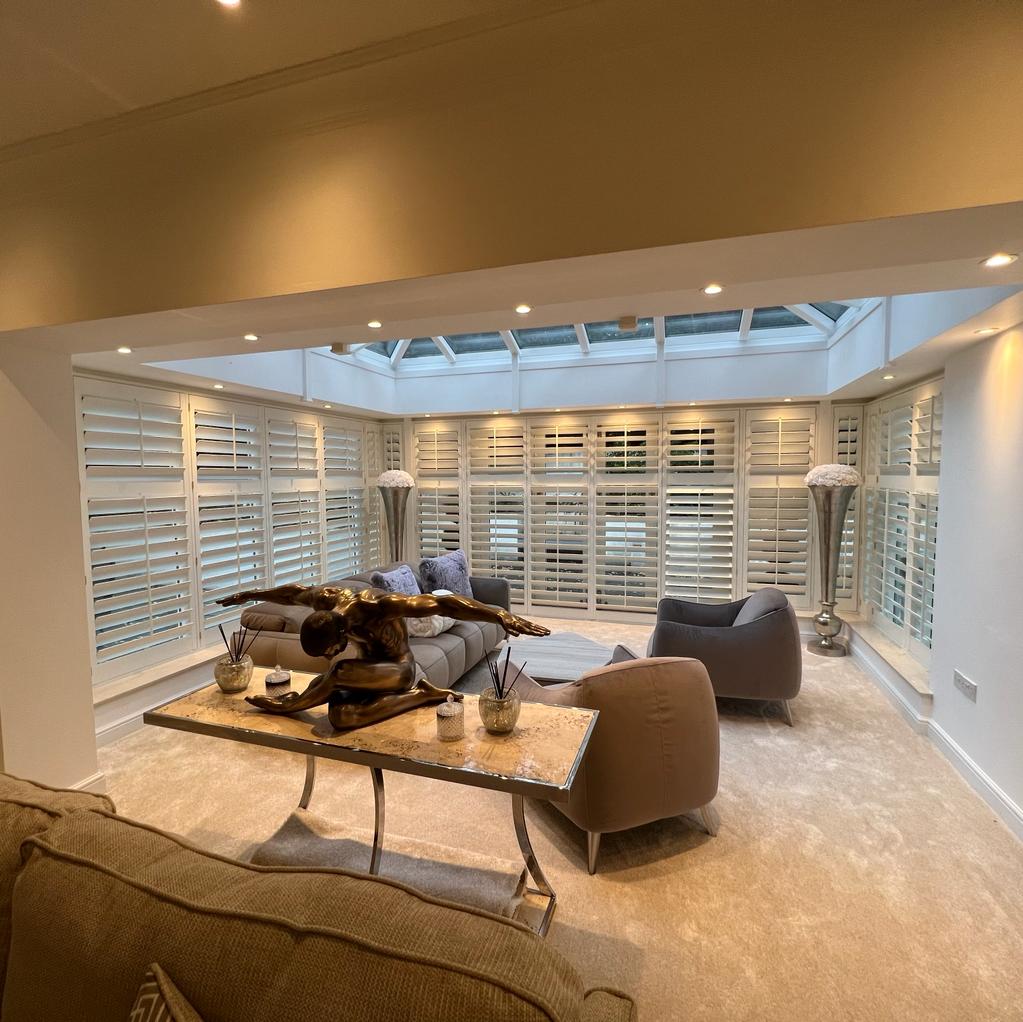 Conservatory shutters