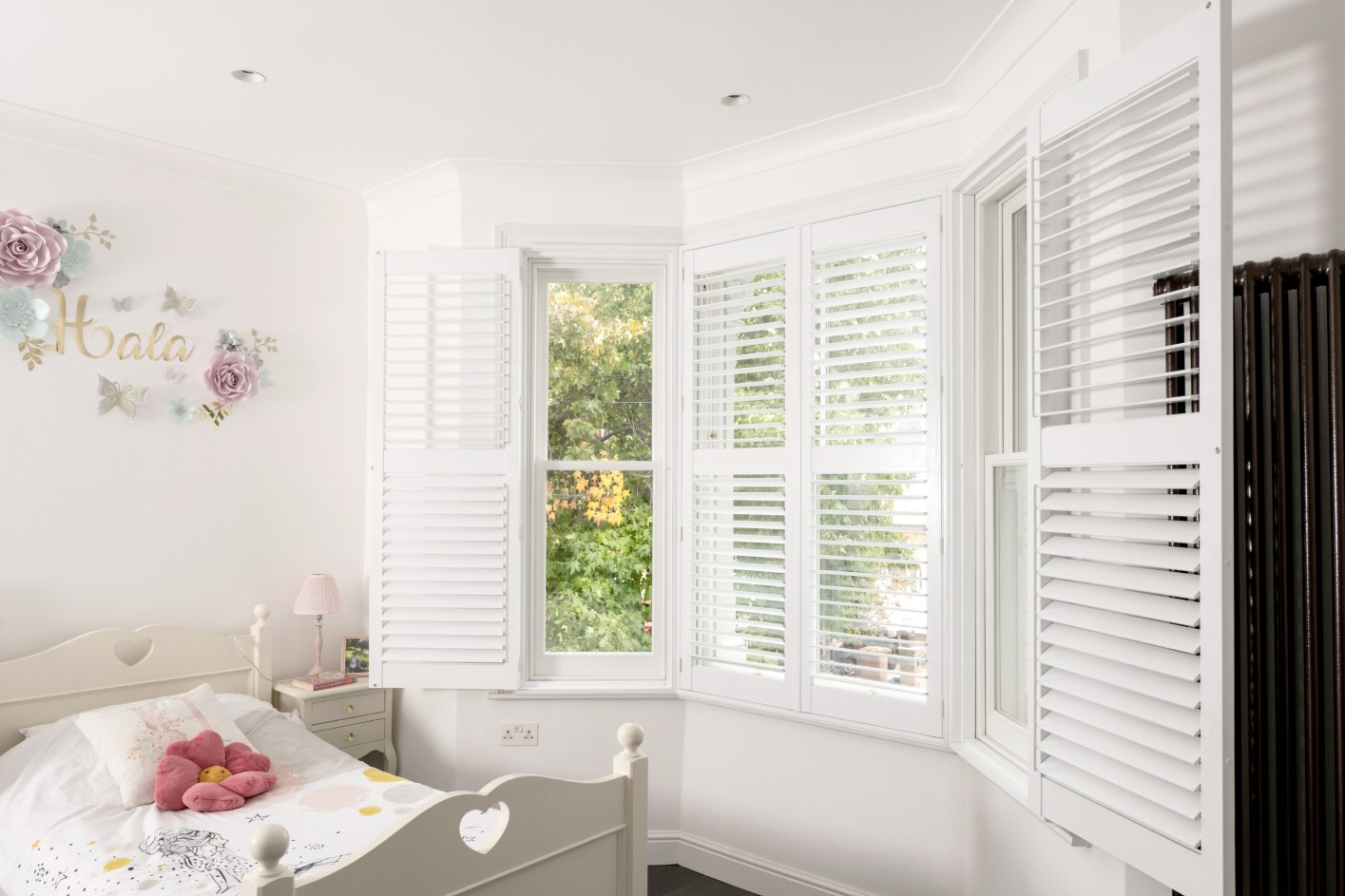 Strato Paulownia Shutters installation