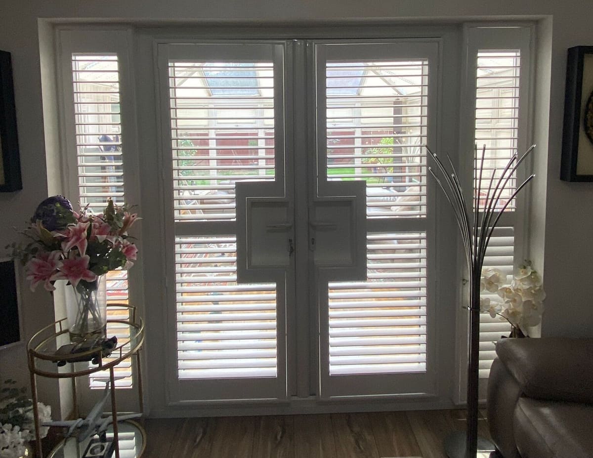 Shutters for French Doors: Cut-Outs, Clearance and Style